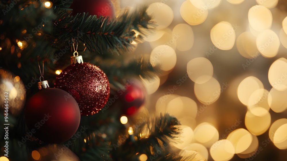 Golden Holiday Glow: Elegant Christmas Tree Decorations Golden Holiday Glow: Elegant Christmas Tree Decorations