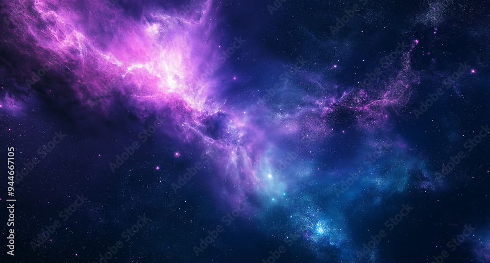 Cosmic Nebula Explosion in Deep Space Cosmic Nebula Explosion in Deep Space