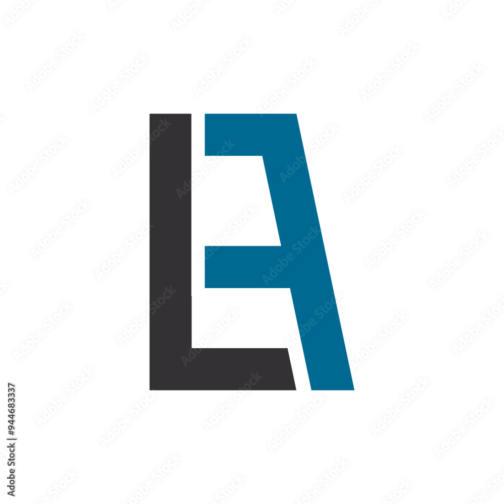initial la letter logo vector icon illustration initial la letter logo vector icon illustration