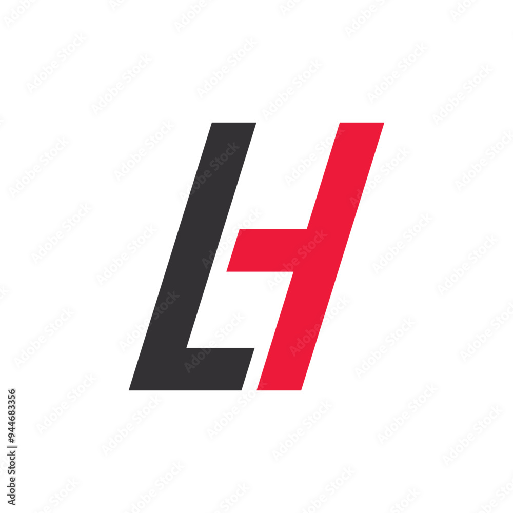 initial lh letter logo vector icon illustration initial lh letter logo vector icon illustration
