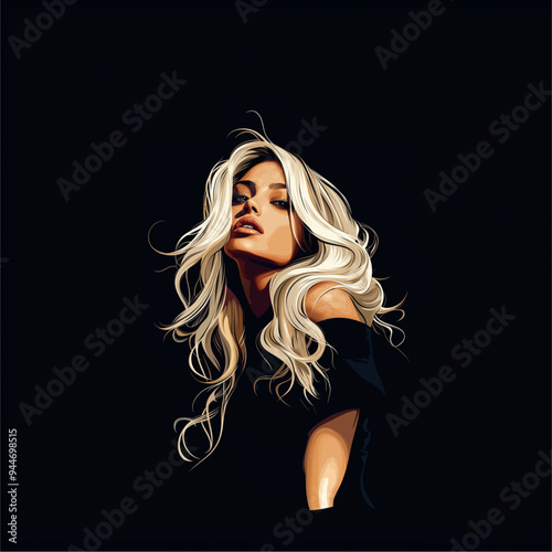 The Portrait of a Woman in Black