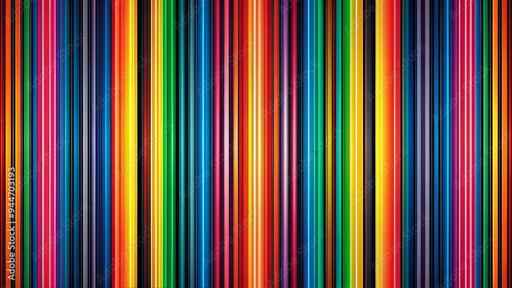 Bright abstract pattern of colorful stripes on black background , Abstract, Bright, Colorful, Stripes, Black Bright abstract pattern of colorful stripes on black background , Abstract, Bright, Colorful, Stripes, Black