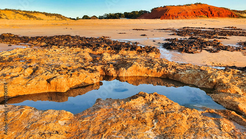 Barn Hill a pris­tine untouched rugged coast­line