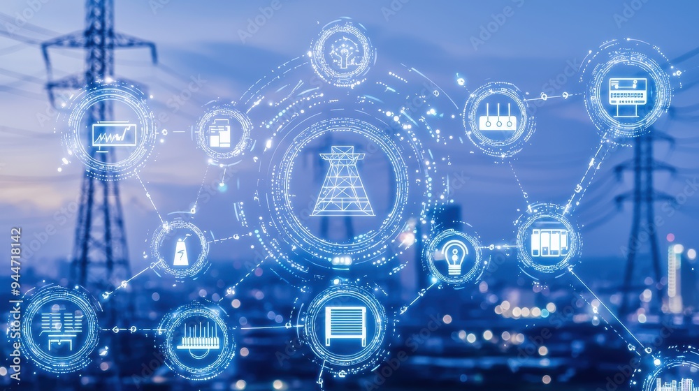 Smart City Technology with Power Grid and Connected Devices Smart City Technology with Power Grid and Connected Devices