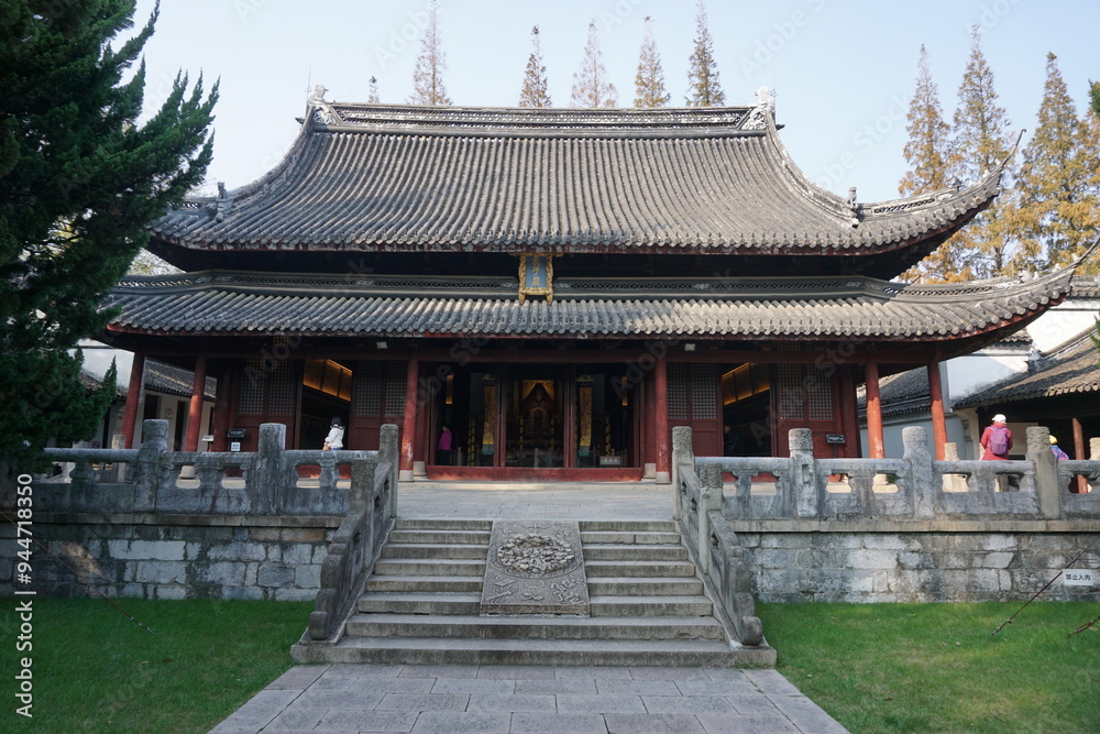 Chinese ancient architecute Shanghai city Jiading Confucious Temple Chinese ancient architecute Shanghai city Jiading Confucious Temple
