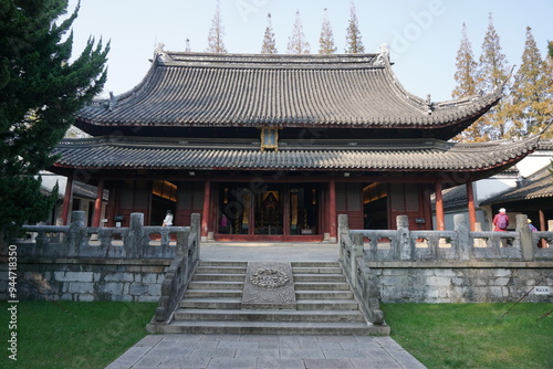 Photography Chinese ancient architecute Shanghai city Jiading Confucious Temple
