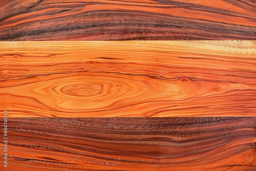 Natural Wood Grain Pattern: Swirling, Warm Hues and Textured Layers