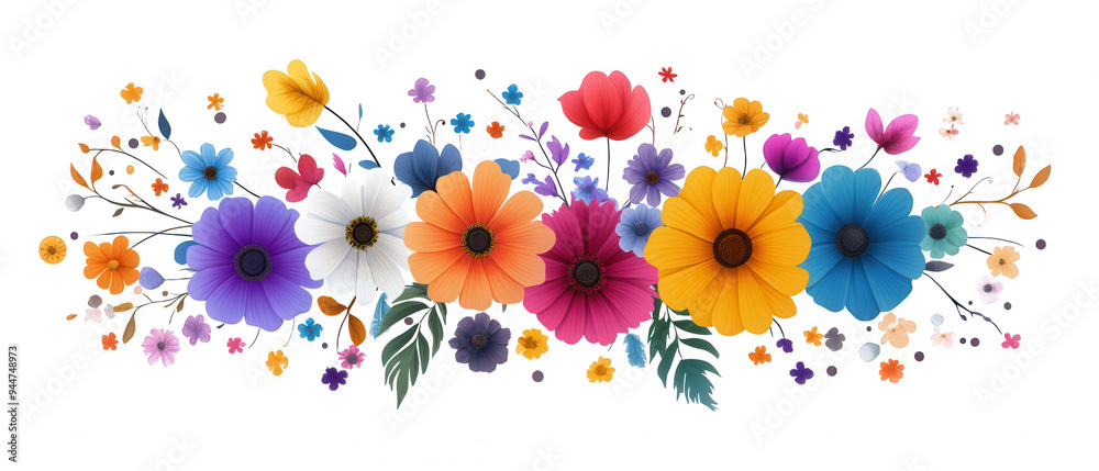 Blooming Flower Burst Blooming Flower Burst