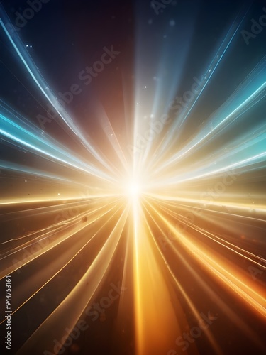 abstract light burst background