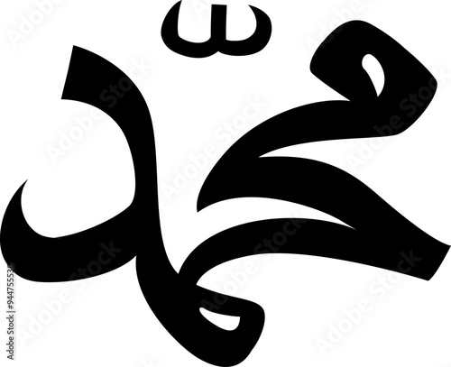 Muhammad (Arabic: مُحَمَّد, romanized: Muḥammad).  It is the name of Islamic prophet Muhammed SAW.