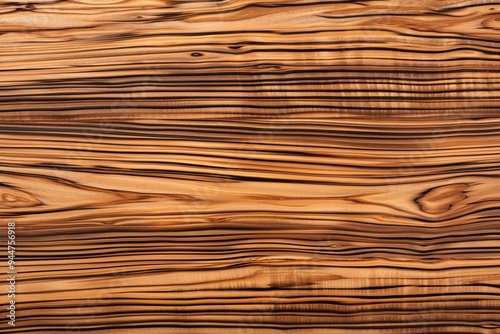 Wallpaper Mural Wavy Wooden Surface With Dark Brown Stripes Torontodigital.ca