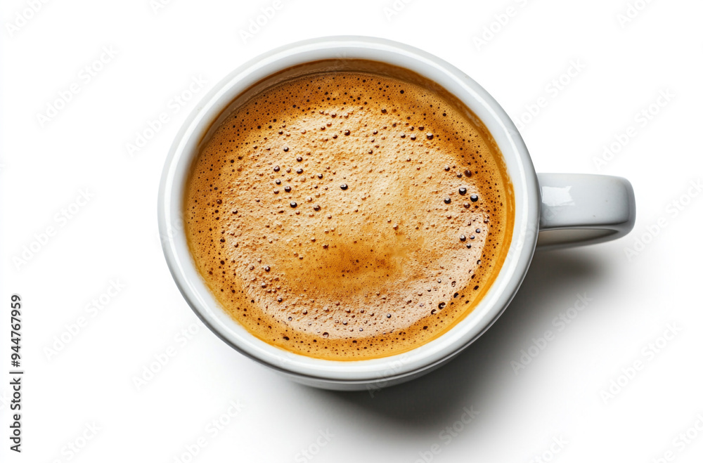espresso coffee cup isolated on white background espresso coffee cup isolated on white background