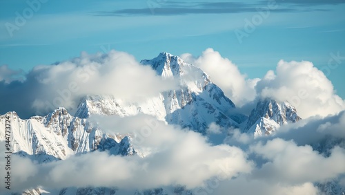 Snow Mountain Mount Everest