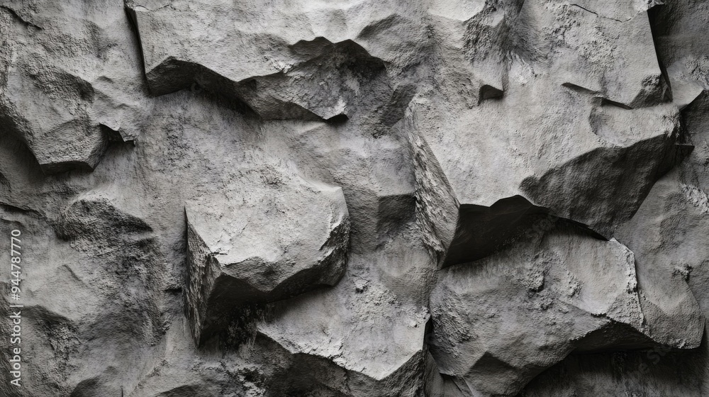 3D rendering of a gray rough surface cement wall composed of a mixture of cement water limestone and sand 3D rendering of a gray rough surface cement wall composed of a mixture of cement water limestone and sand