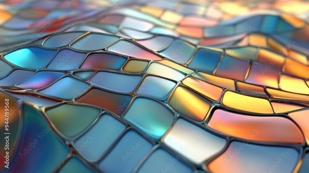 3D rendering of an abstract mosaic background 3D rendering of an abstract mosaic background
