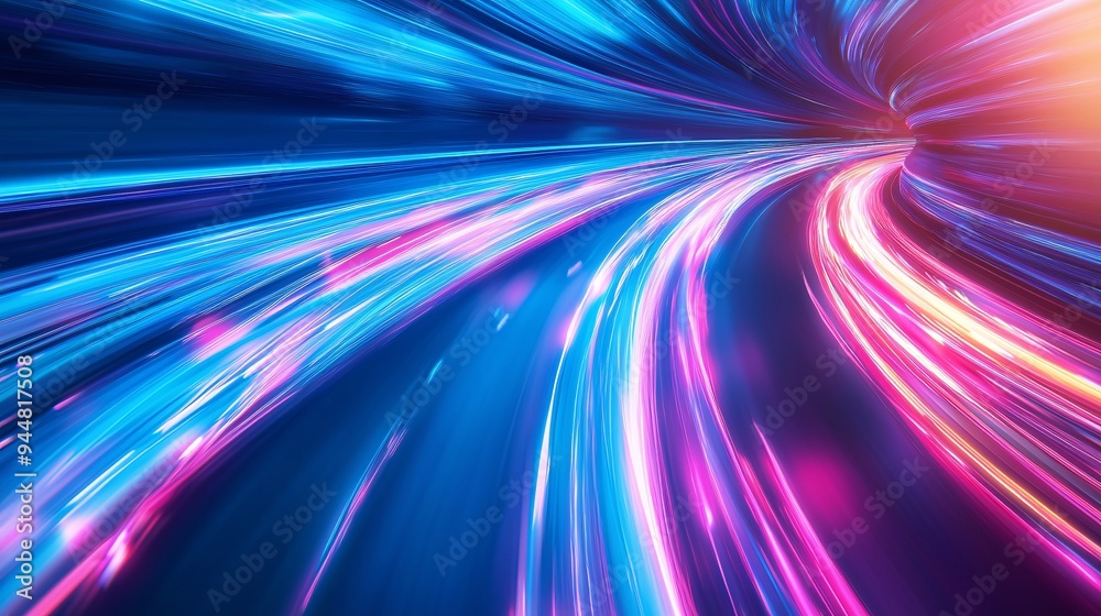 Dynamic abstract background showcasing vibrant speed motion effects with energy and moveme Dynamic abstract background showcasing vibrant speed motion effects with energy and moveme