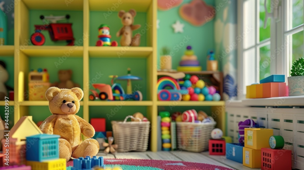 Playroom Full of Toys Playroom Full of Toys