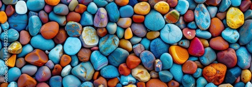 Vibrant Pebbles Texture