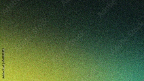 Green grainy gradient background dark noise texture poster backdrop banner design, copy space