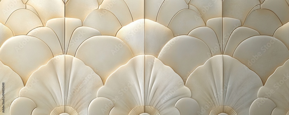 Obraz premium アールデコ幾何学壁紙