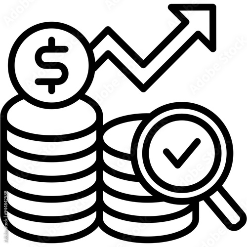 Economic Analysis Icon