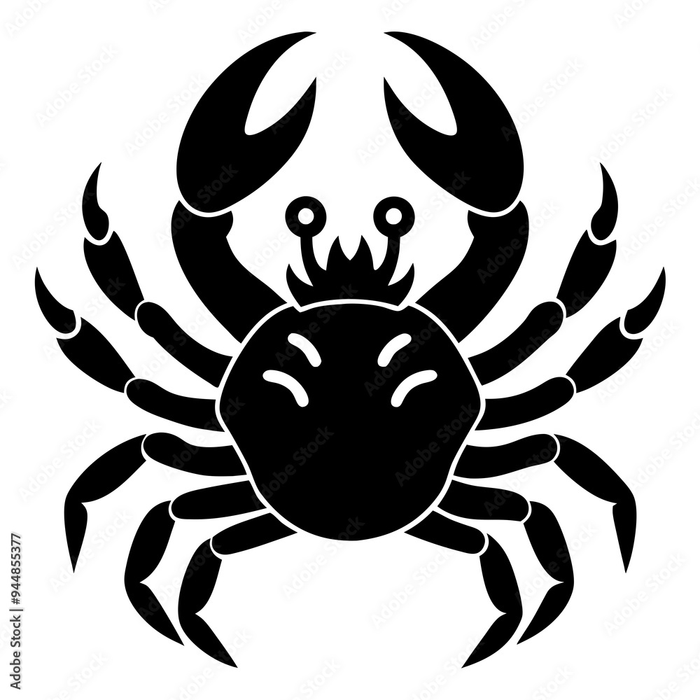 king crabs vector silhouette illustration king crabs vector silhouette illustration