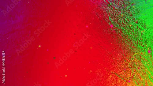 Abstract colorful liquid