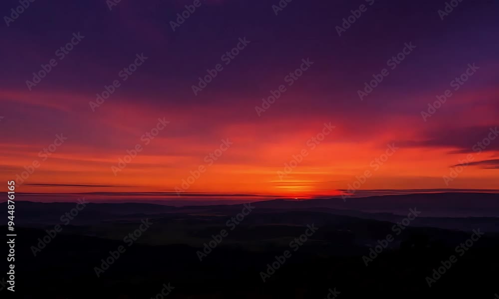 Crimson Horizon A 4K Stock Video of a Dramatic Sunset. Crimson Horizon A 4K Stock Video of a Dramatic Sunset.