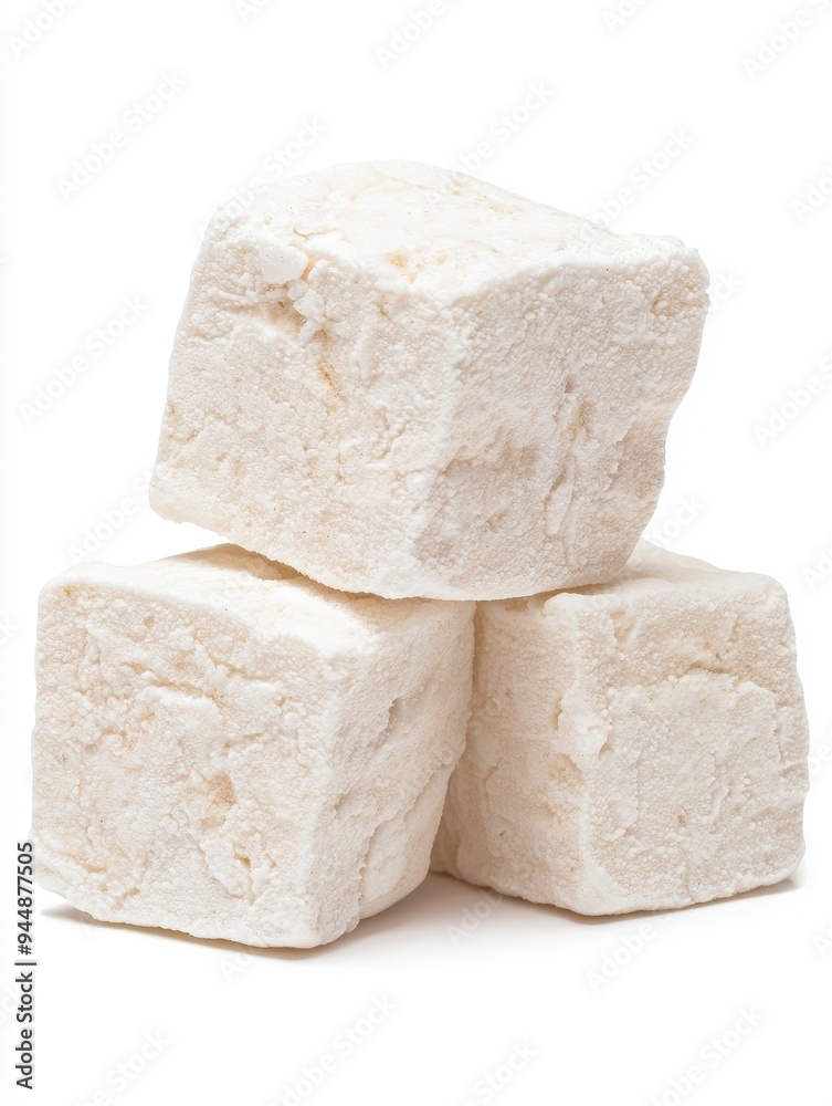 Fluffy white marshmallows Fluffy white marshmallows