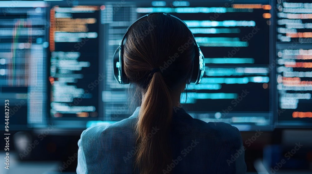 Futuristic Holographic AI-Driven Writing Interface in Digital Classroom Setting Futuristic Holographic AI-Driven Writing Interface in Digital Classroom Setting