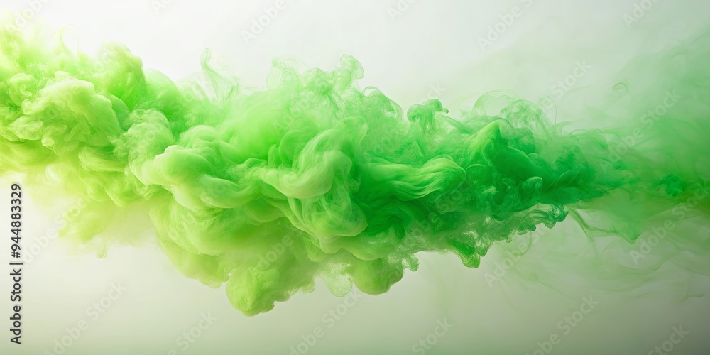 Light green smoke resembling soot on a light background, green, smoke, effect, abstract, pattern, texture, nature, organic