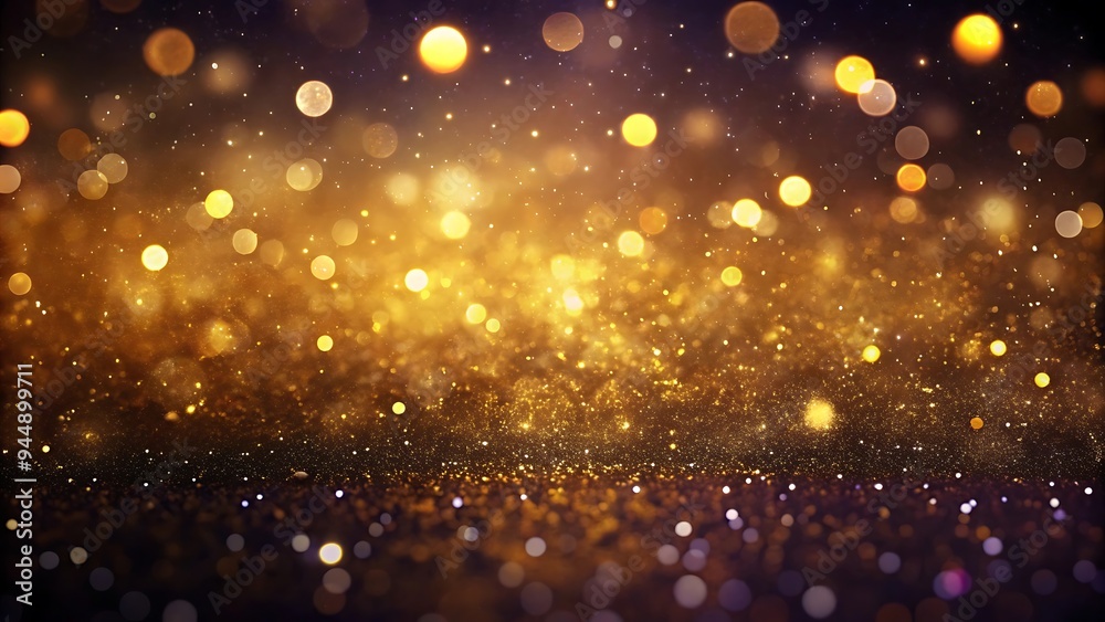 Abstract Golden Glitter Background. Abstract Golden Glitter Background.