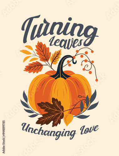 Fall christian quotes t shirt design, jesus graphic t shirt for autumn season, pumpkin flowers vector illustration