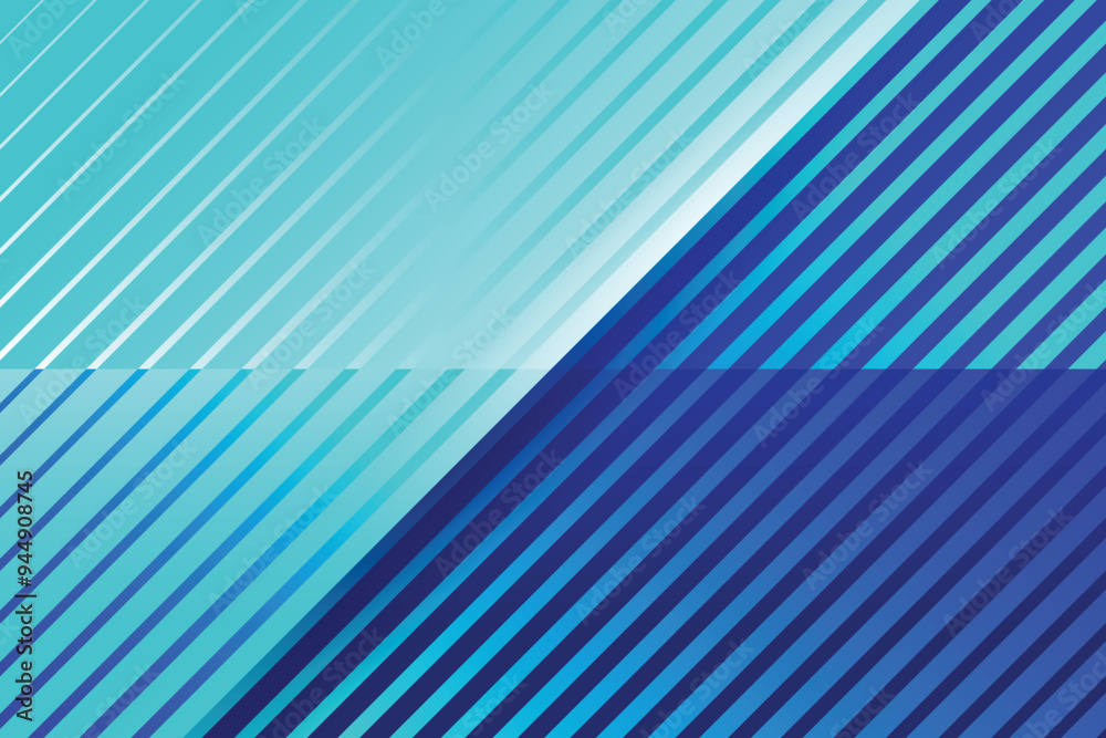 Obraz premium Abstract and modern blue color gradient background template