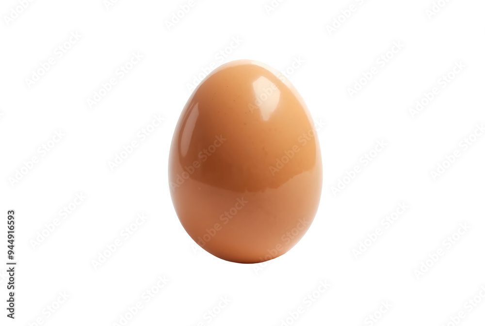 Brown Egg Isolated on Transparent Background Brown Egg Isolated on Transparent Background