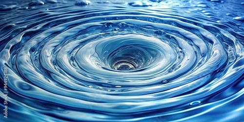 Clear pure water whirlpool liquid vortex , Water, Whirlpool, Liquid, Vortex, Clear, Pure,Swirling, Motion, Flowing
