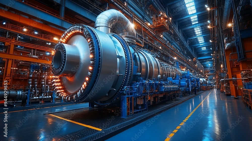 Industrial Power Generation. Heavy industry power generation concept Industrial Power Generation. Heavy industry power generation concept