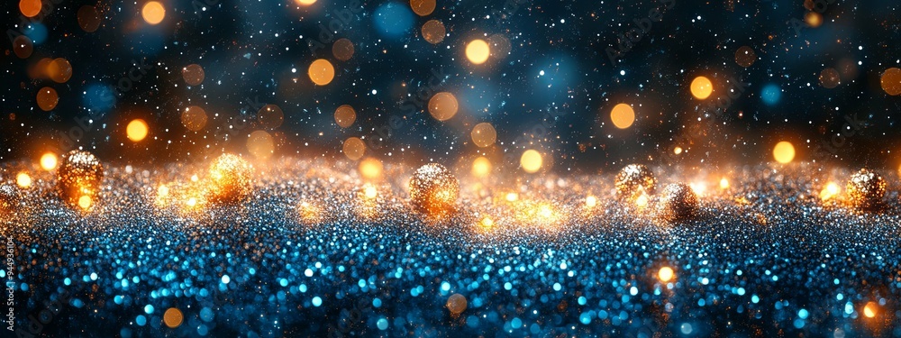 New Year's Eve Celebration. Festive text with bokeh lights for a New Year's party theme New Year's Eve Celebration. Festive text with bokeh lights for a New Year's party theme