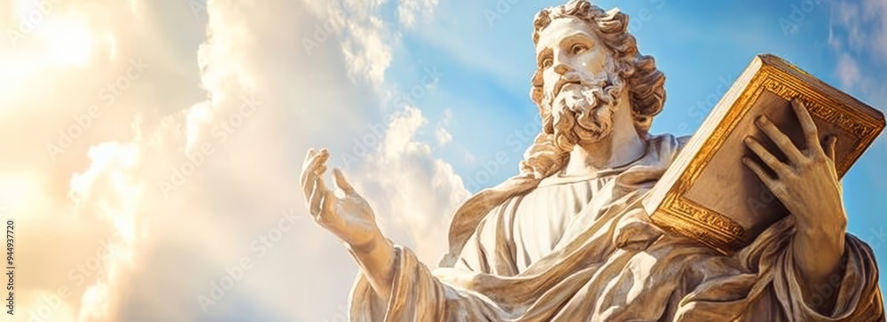 Fototapeta premium Theology is the study of religious belief from a religious perspective, with a focus on the nature of divinity. An academic discipline, typically in universities and seminaries.