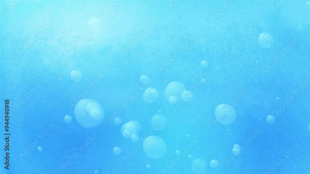 Dreamy Watercolor Bubbles Background,Loop Dreamy Watercolor Bubbles Background,Loop