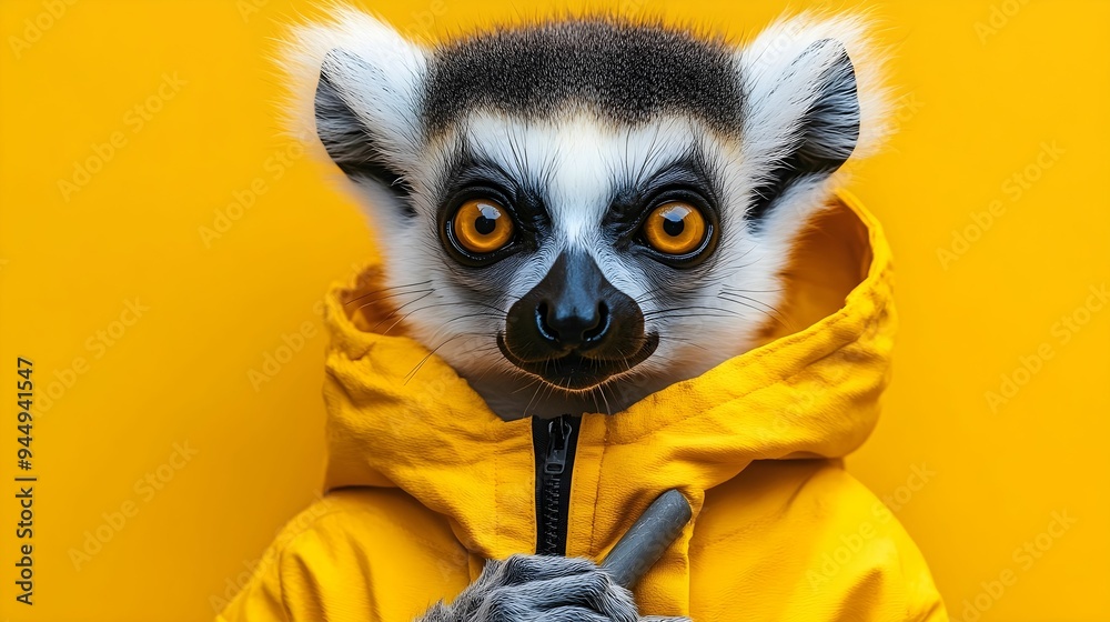 An animal dressed in human clothing, set against a pastel background. The colors enhance the whimsical nature of the scene, creating a light-hearted and charming visual. An animal dressed in human clothing, set against a pastel background. The colors enhance the whimsical nature of the scene, creating a light-hearted and charming visual.