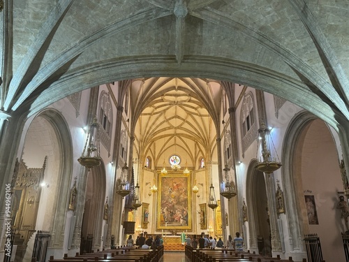 Church of San Jeronimo el Real in Madrid, Spain photo