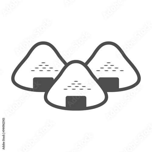 Rice icon logo design