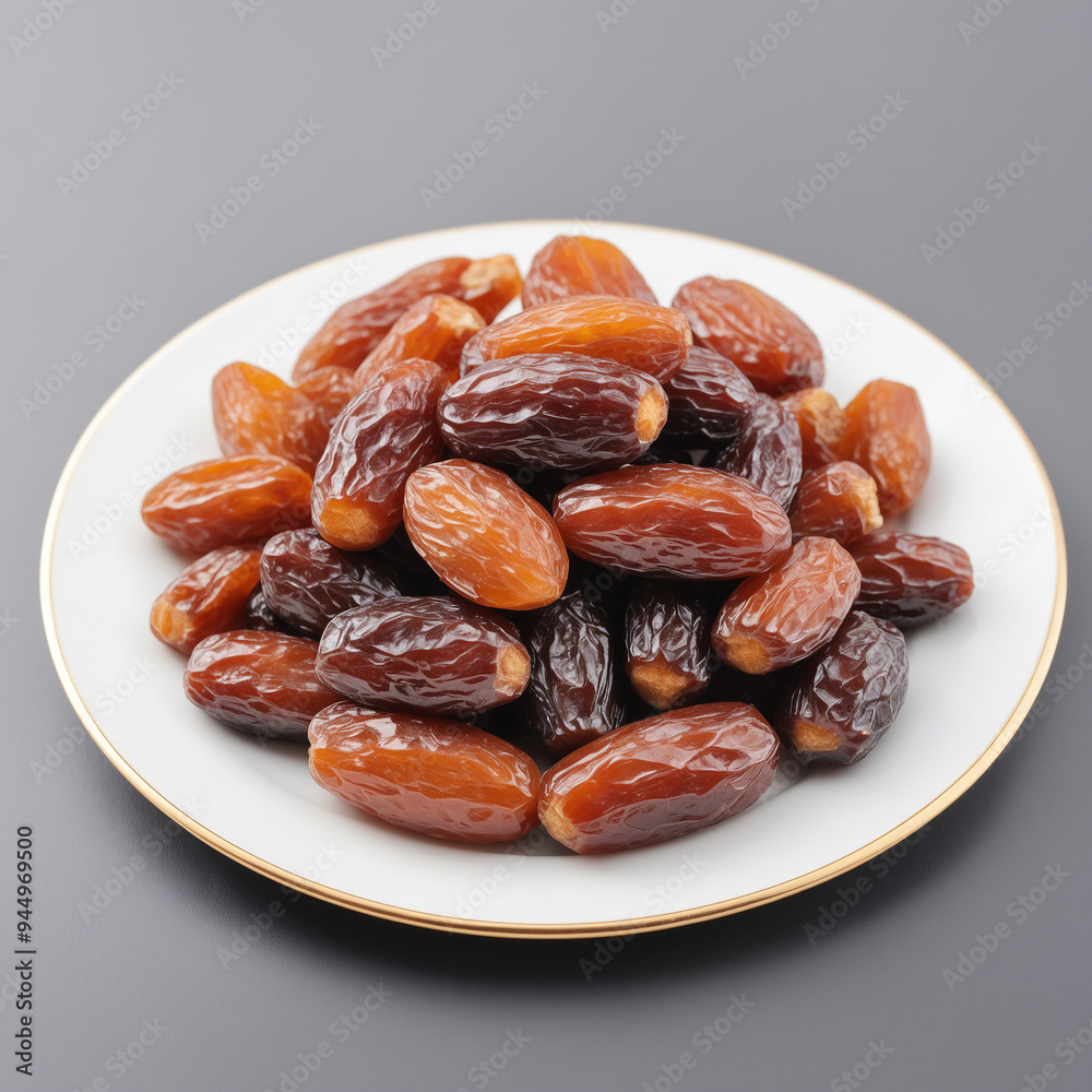 Natural delicious Dates in Clean Background Natural delicious Dates in Clean Background