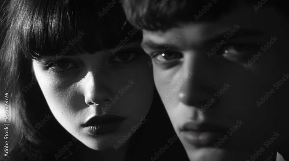 Close-up with a British New Wave influence, focusing on emotional depth and gritty realism Close-up with a British New Wave influence, focusing on emotional depth and gritty realism