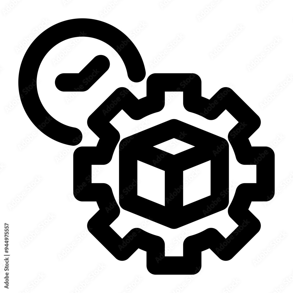 lead time, production, manufacturing, manufactory, supply chain outline icon lead time, production, manufacturing, manufactory, supply chain outline icon