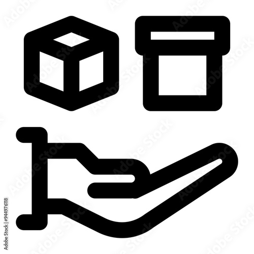 services differentiation, differentiation, services, diversify, variety outline icon