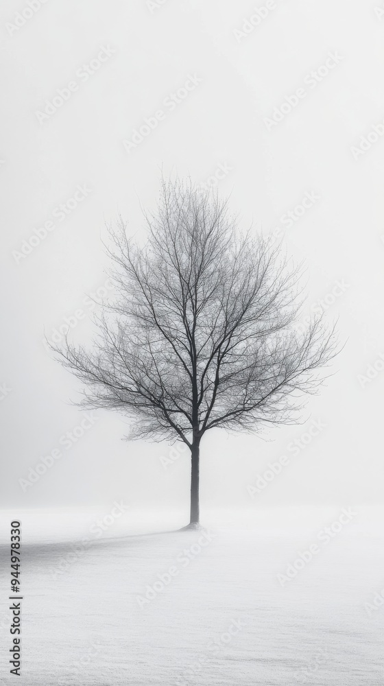 Fototapeta premium Elegant Plants Showcase on Minimalism White Backdrop: Capturing Vitality and Radiant Beauty, Graphic Resources, Wallpapers, illustration,