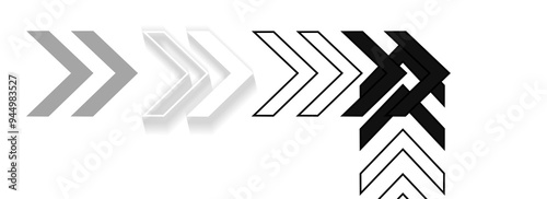 arrows from left to right