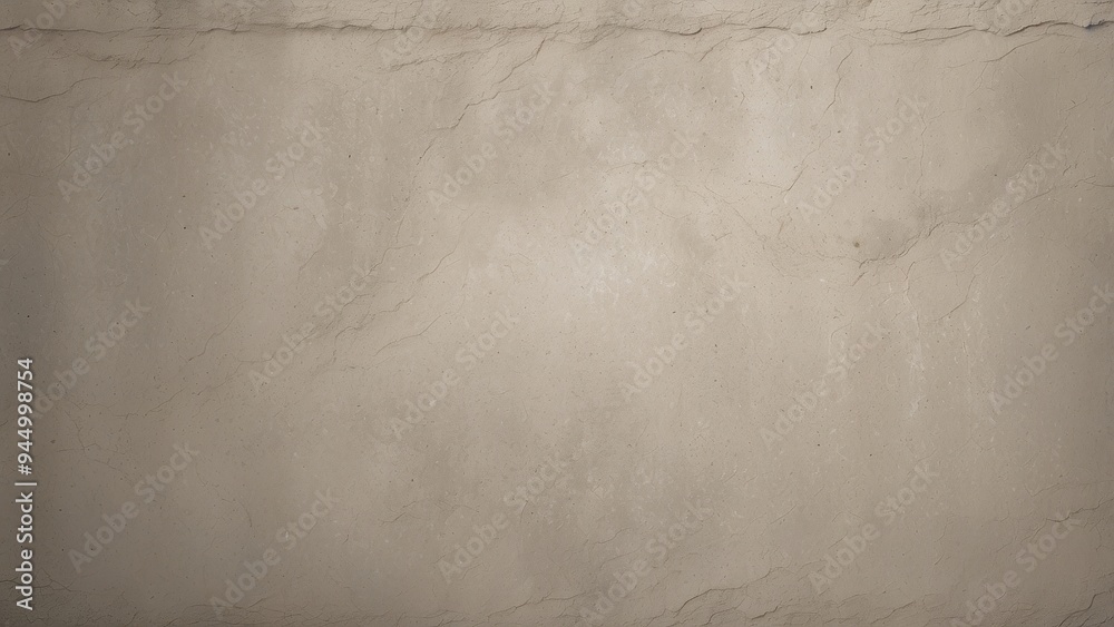 Naklejka premium Weathered Beige Concrete Wall Texture